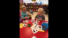 Exploring and playing in Kindergarten