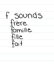 f sounds