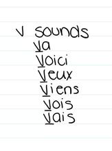 V sounds