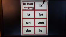 Les mots rouges