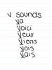 Vv sounds